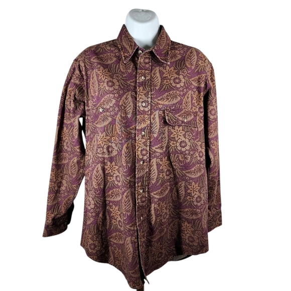 VINTAGE RALPH LAUREN CHAPS BUTTON-UP SHIRT - Picture 1 of 10